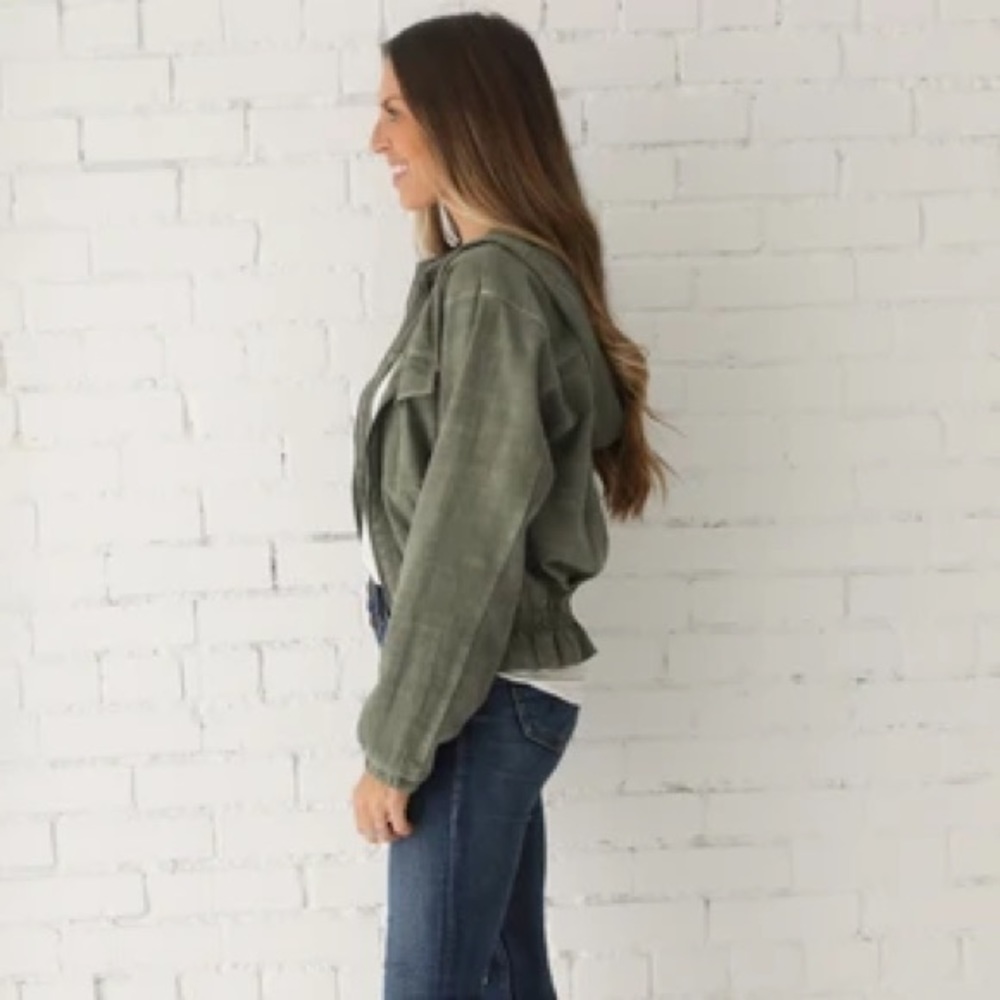 Fate, “Charlotte” Cinched Waisted Jacket